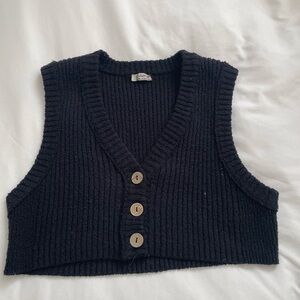 Size small black Colby FP sweater vest top